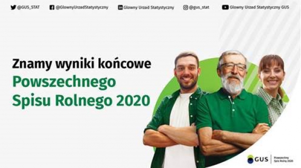 Znamy wyniki końcowe Powszechnego Spisu Rolnego 2020